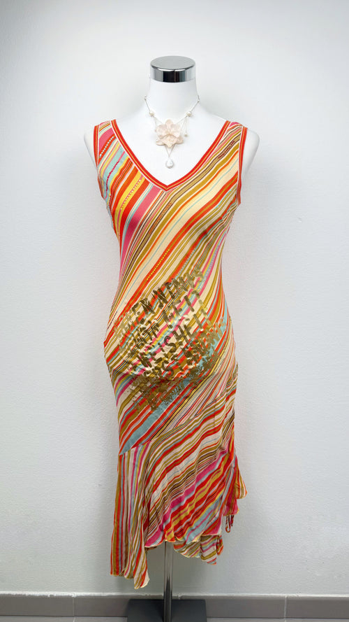Rare Derhy Rainbow Stripe Fairycore