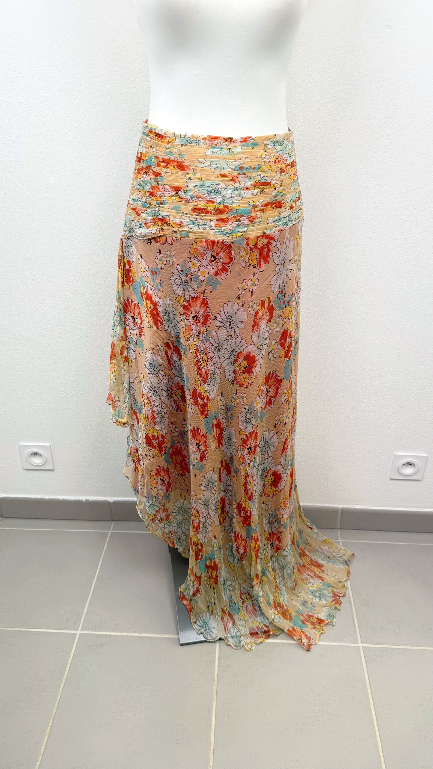 Enchanted Garden Hand-Beaded Two-Piece Set