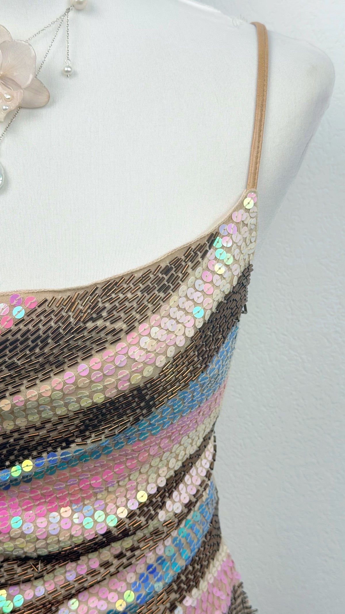 Rainbow Stardust Corset Top