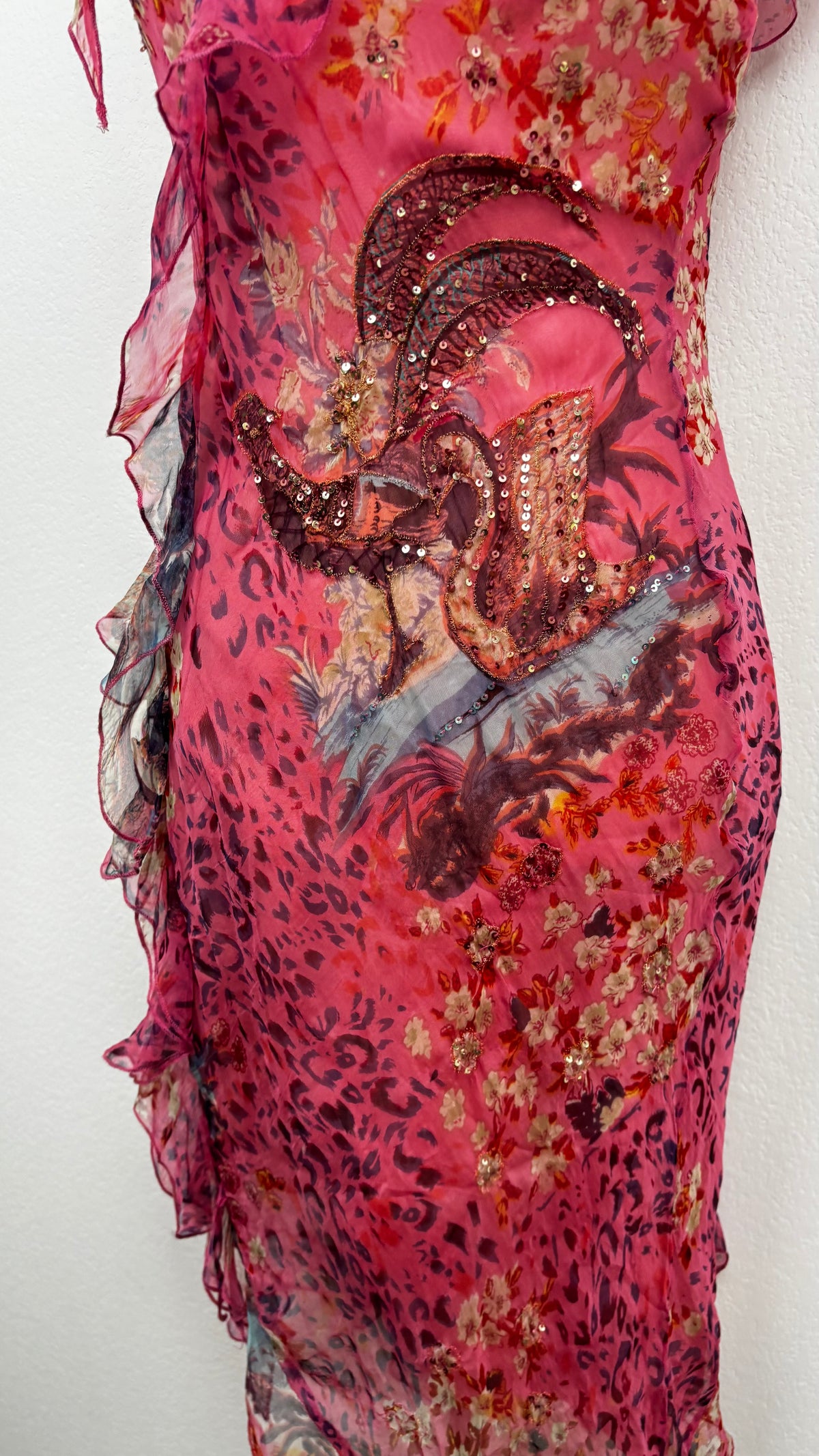Derhy Fuchsia Butterfly