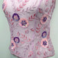 Aftershock Lilac Enchanted Garden Silk Top