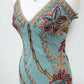 Rare Aftershock Embroidered Silk