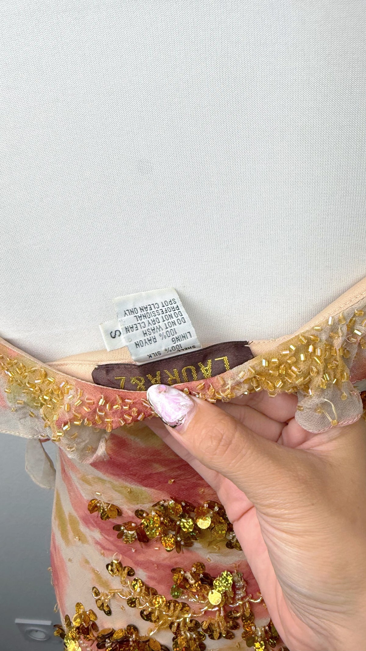 The Gilded Rose Fairy Dress