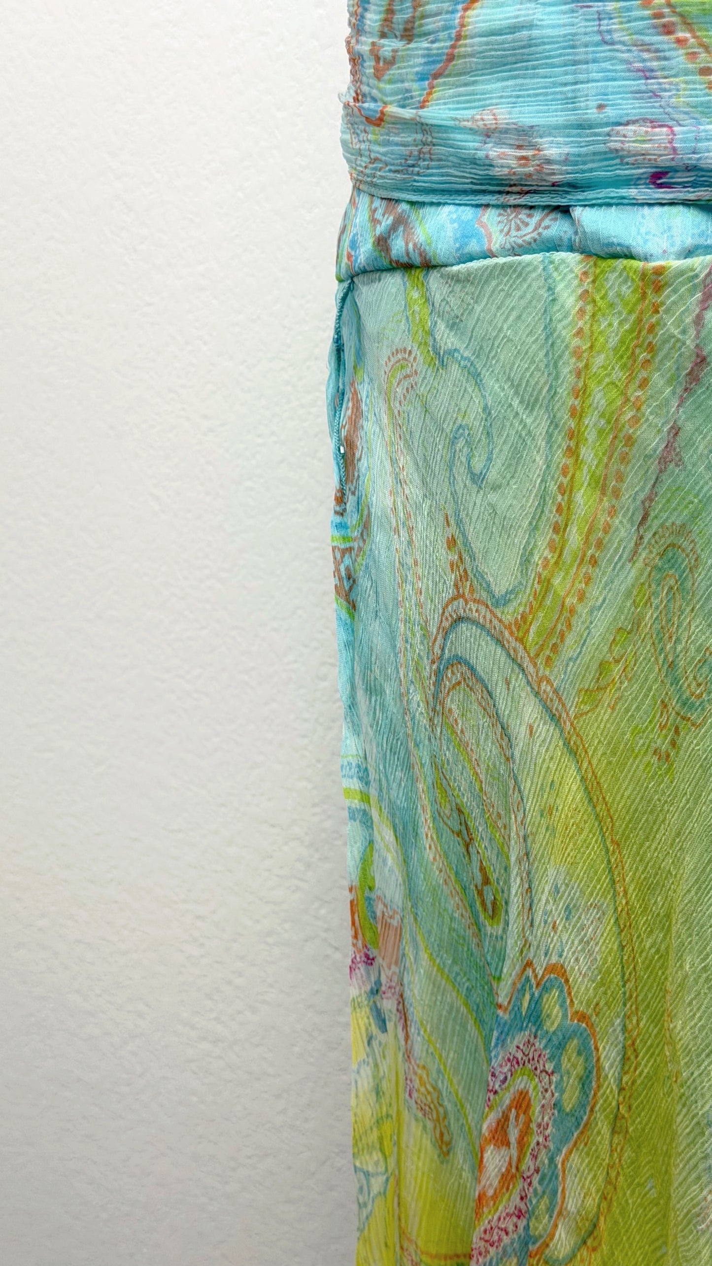 Derhy Mermaid Fairy Paisley Skirt