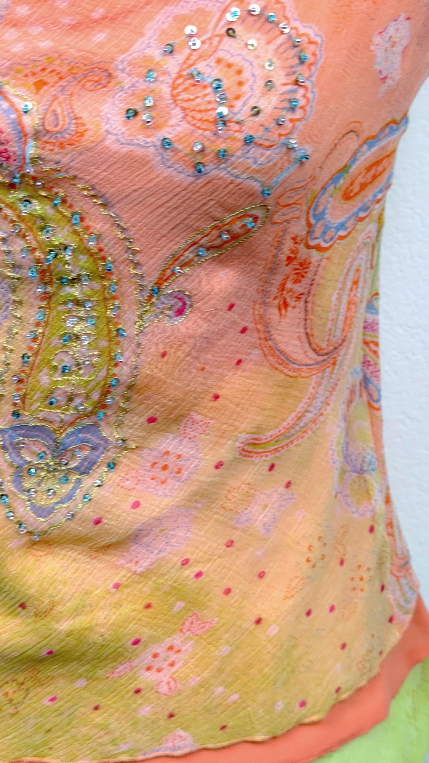 Derhy Sunset Paisley Top