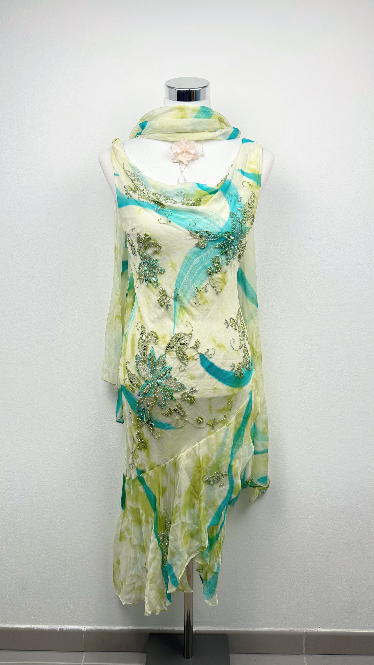 Seafoam Goddess Silk
