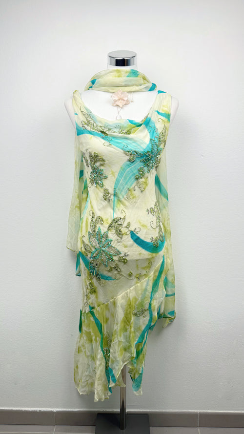Seafoam Goddess Silk
