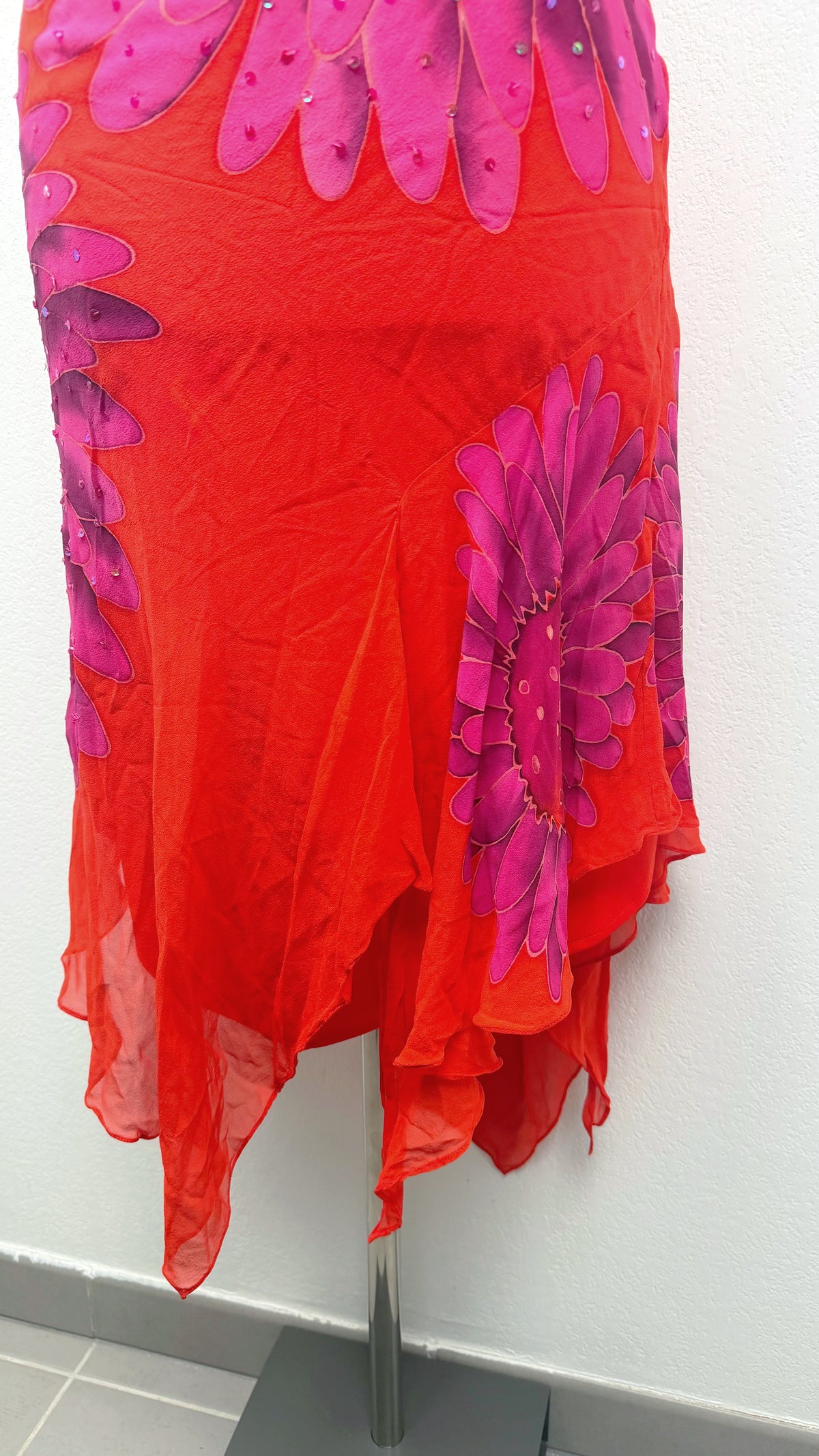 The Dahlia Flame Dress