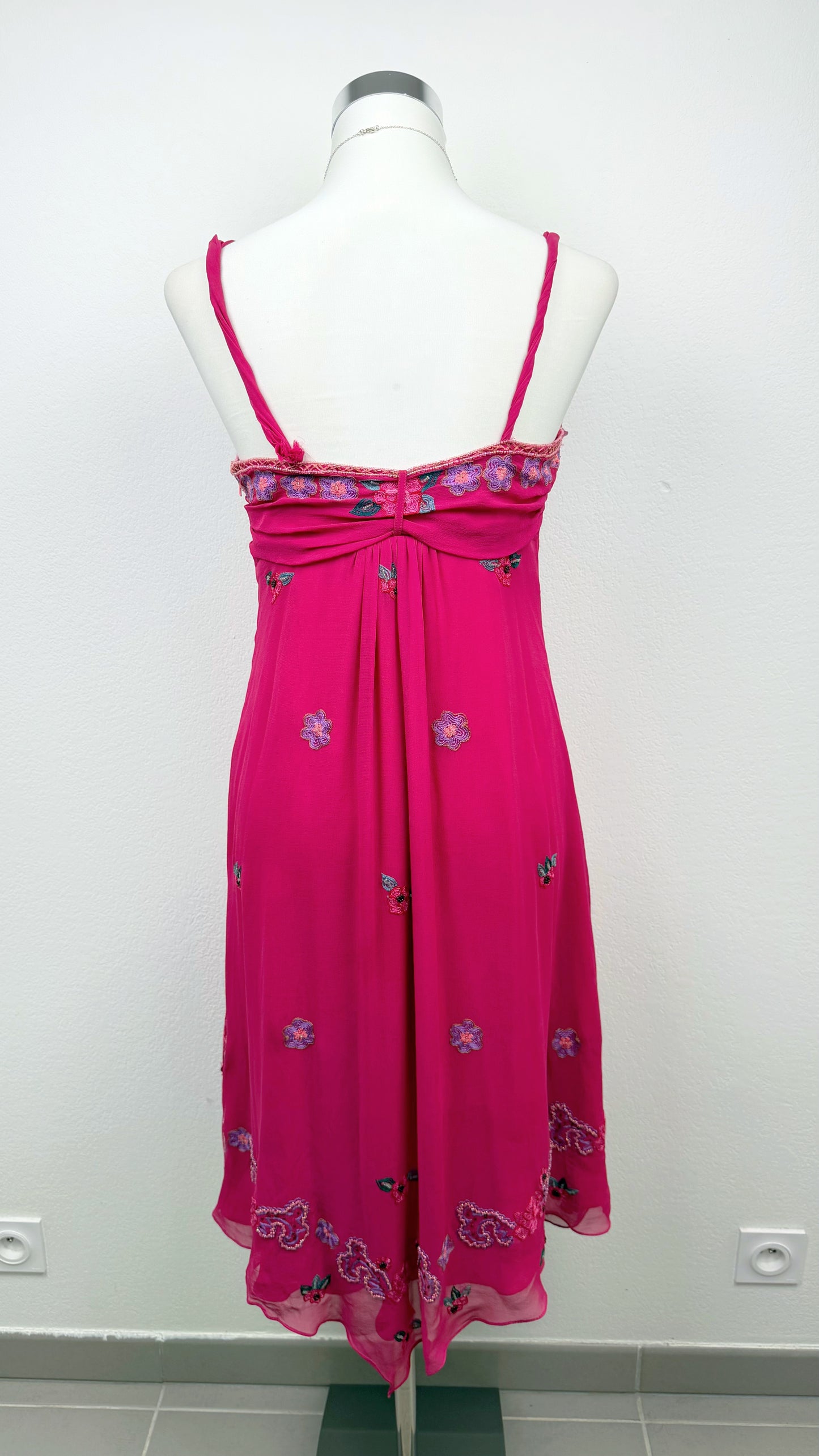 Aftershock Fuchsia Blossom Silk