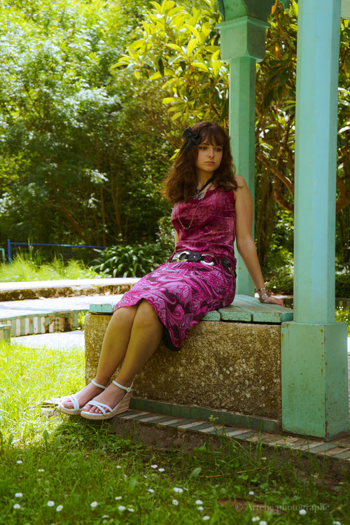 Wild Paisley Skirt