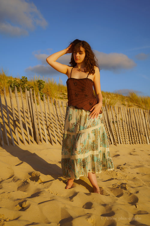 Cocoa Stardust Top
