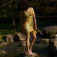 “Sierra” Glitter Cheetah Dress