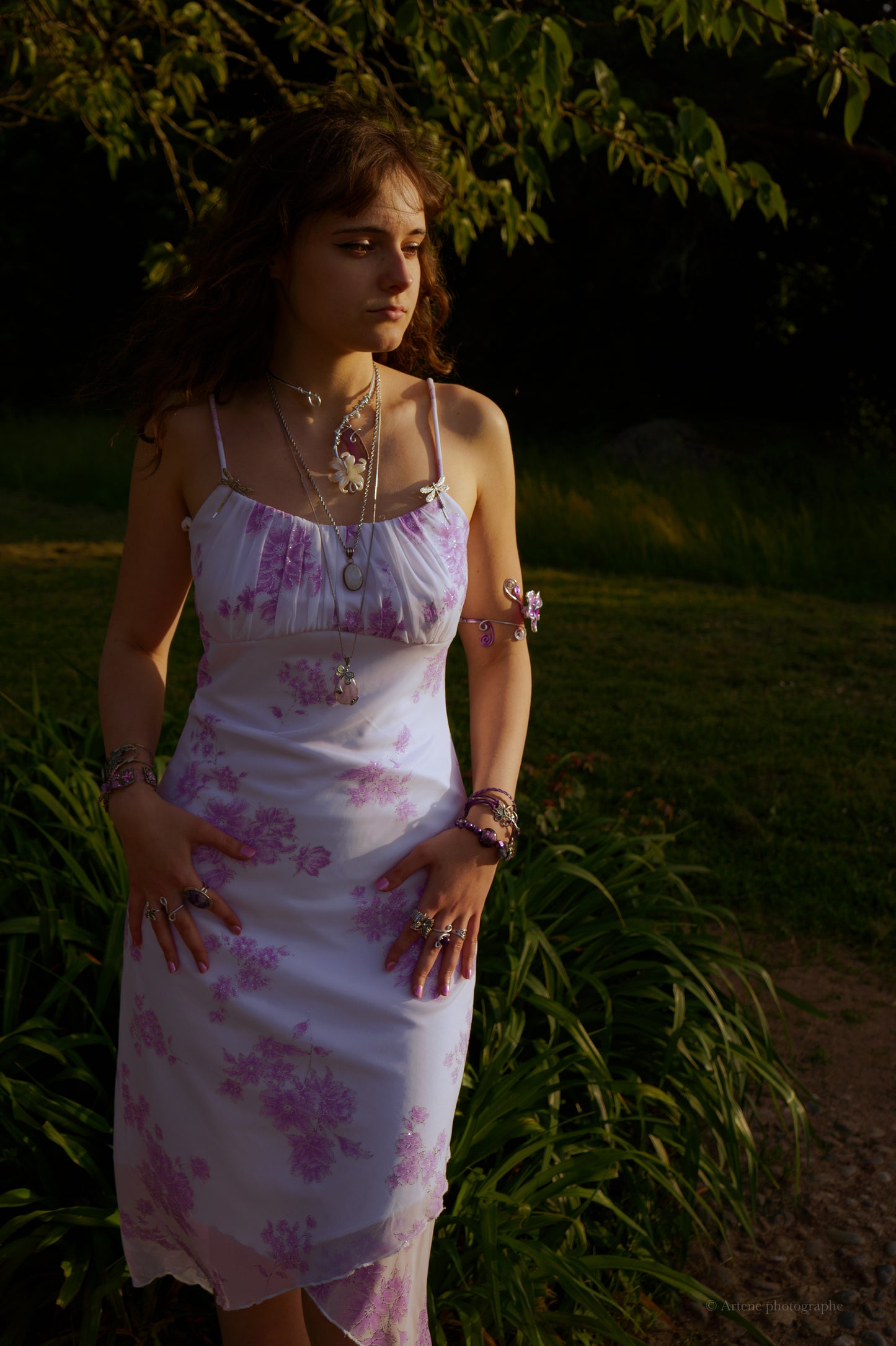 "Lyra" Glitter Dress