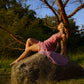"Isadora" Hand Beaded Pink Dress