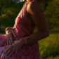 "Isadora" Hand Beaded Pink Dress