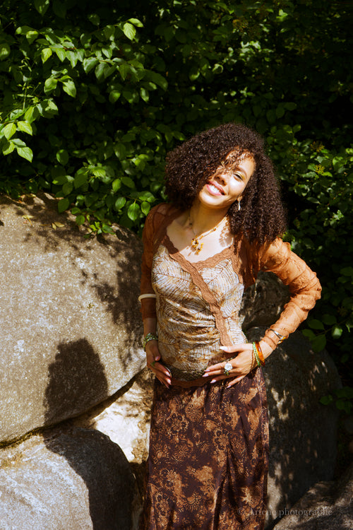 Amber Mirage Top