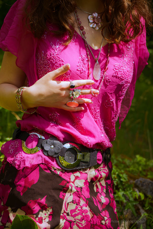 Fuchsia Charm Top
