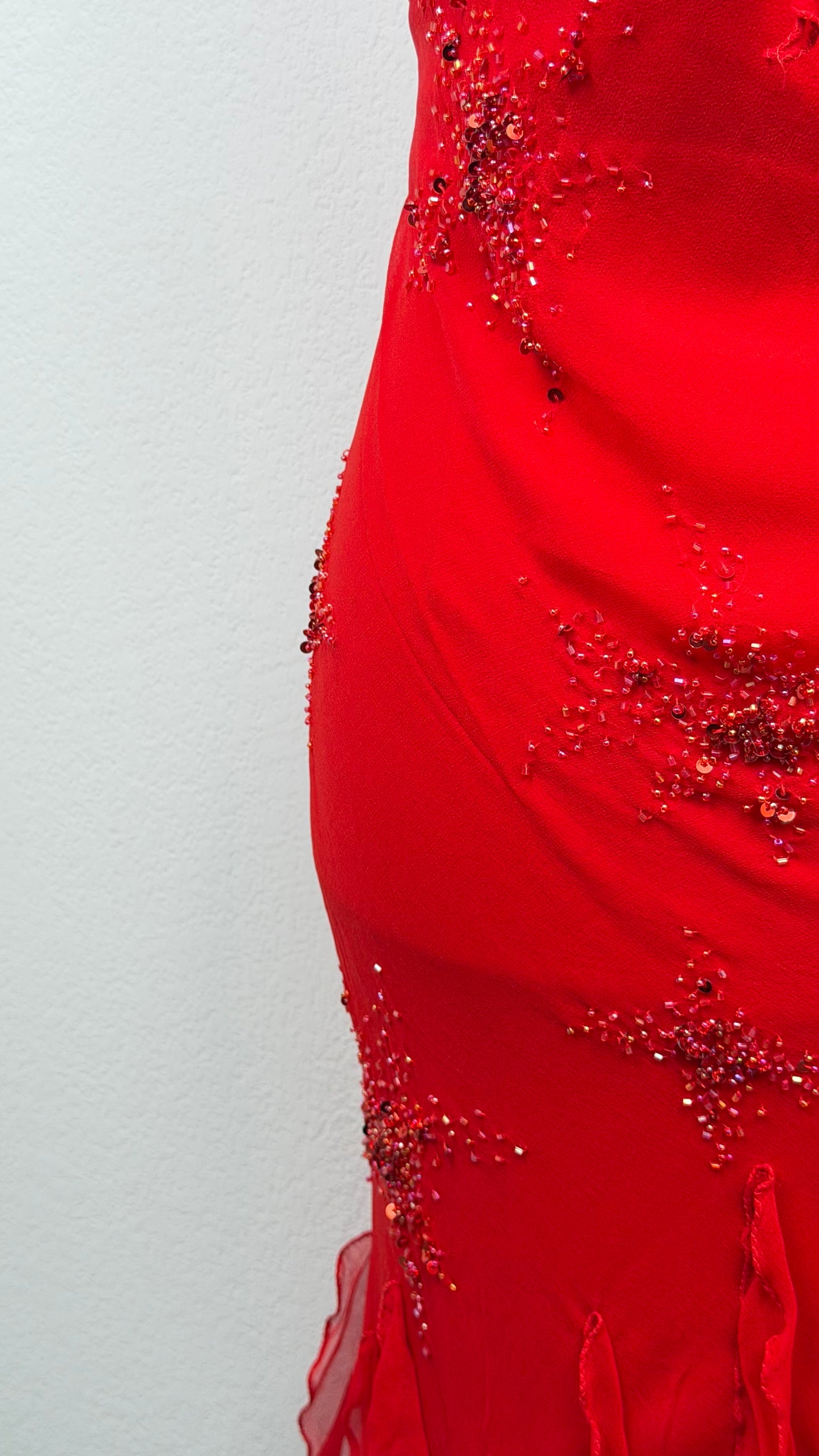 Carmen Rouge Couture Dress