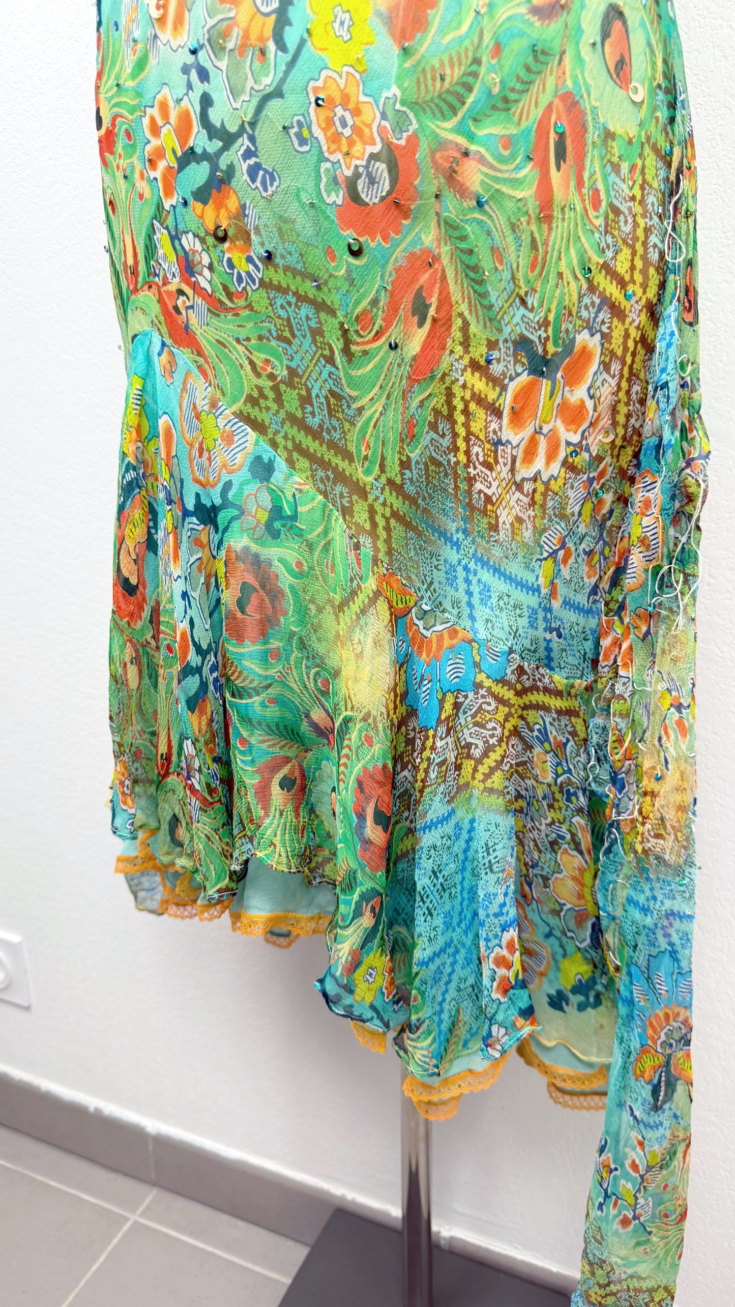 Ondine’s Secret Garden Silk Dress
