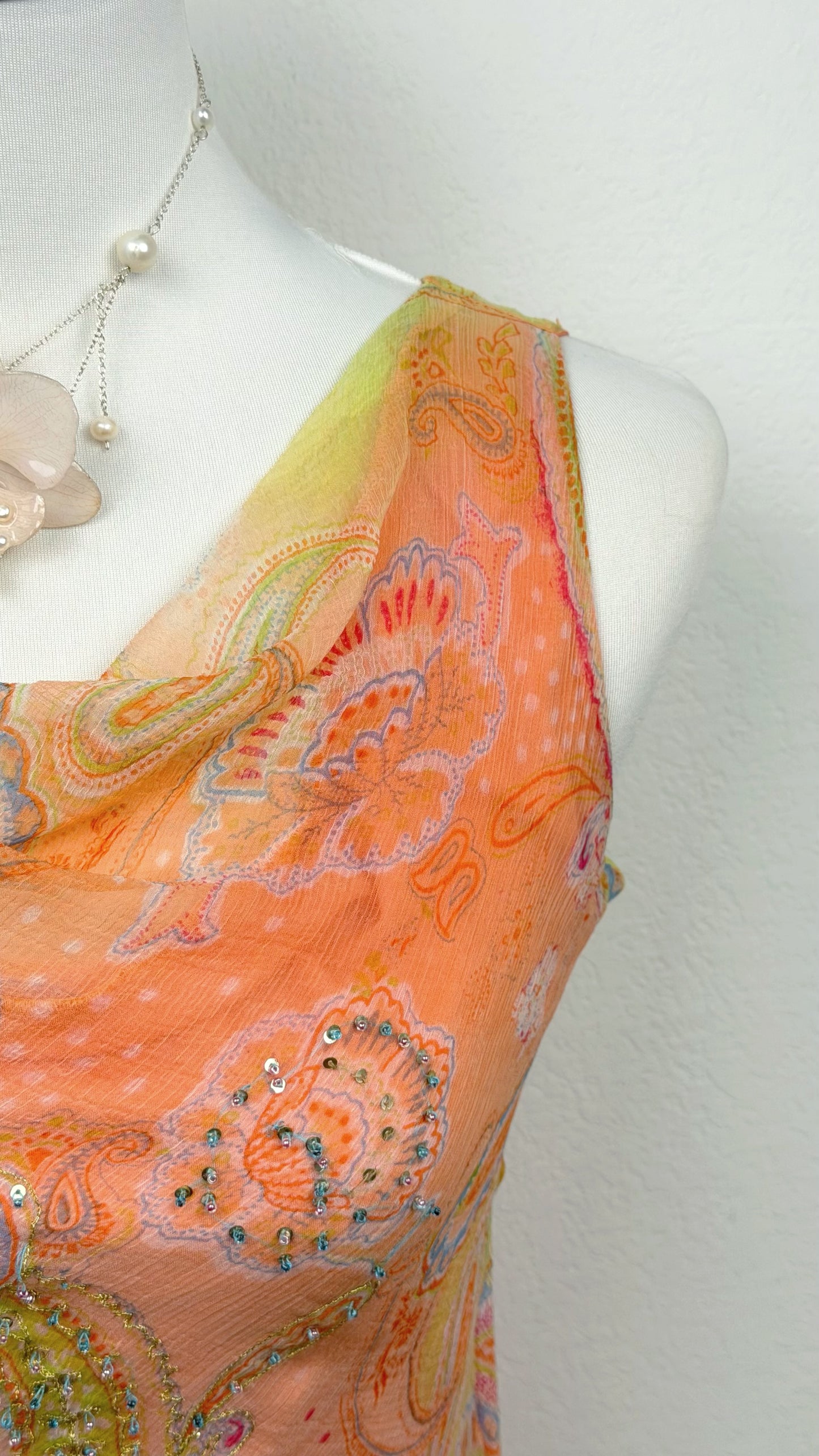 Derhy Sunset Paisley Top
