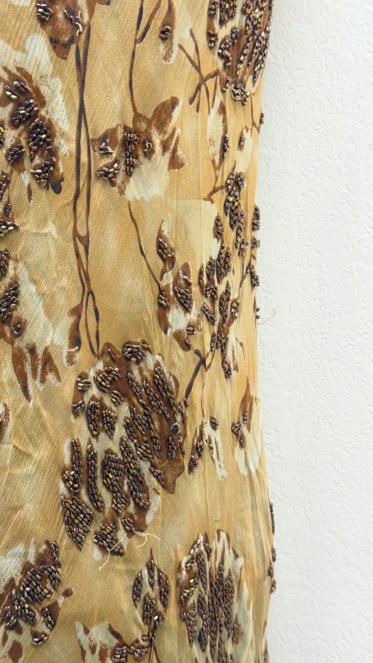 The Gilded Woodland Silk Dress