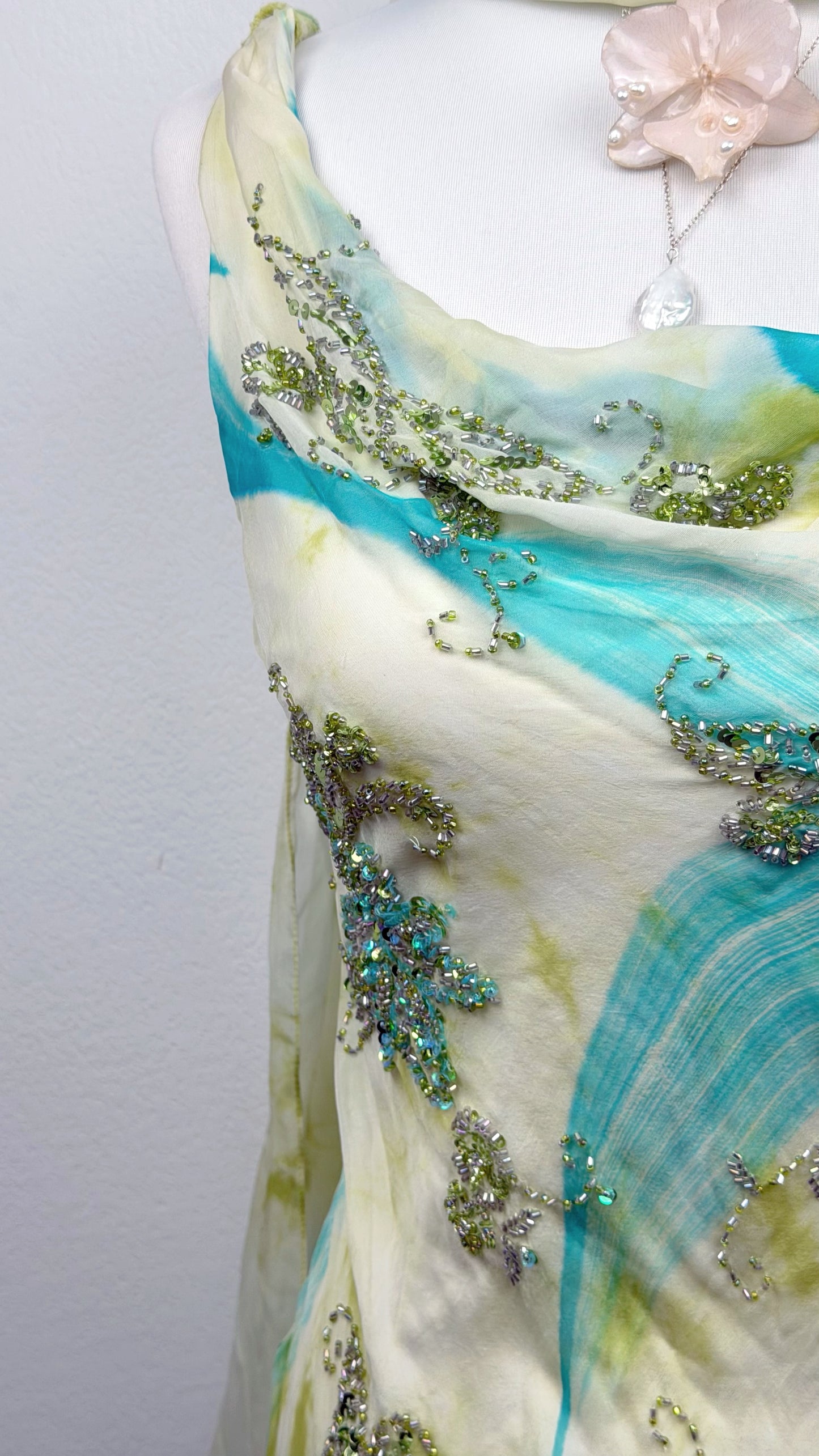 Seafoam Goddess Silk
