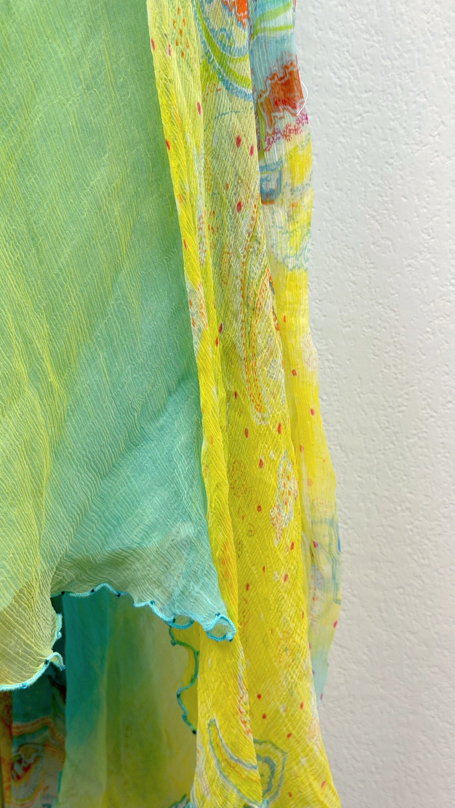 Derhy Mermaid Fairy Paisley Skirt