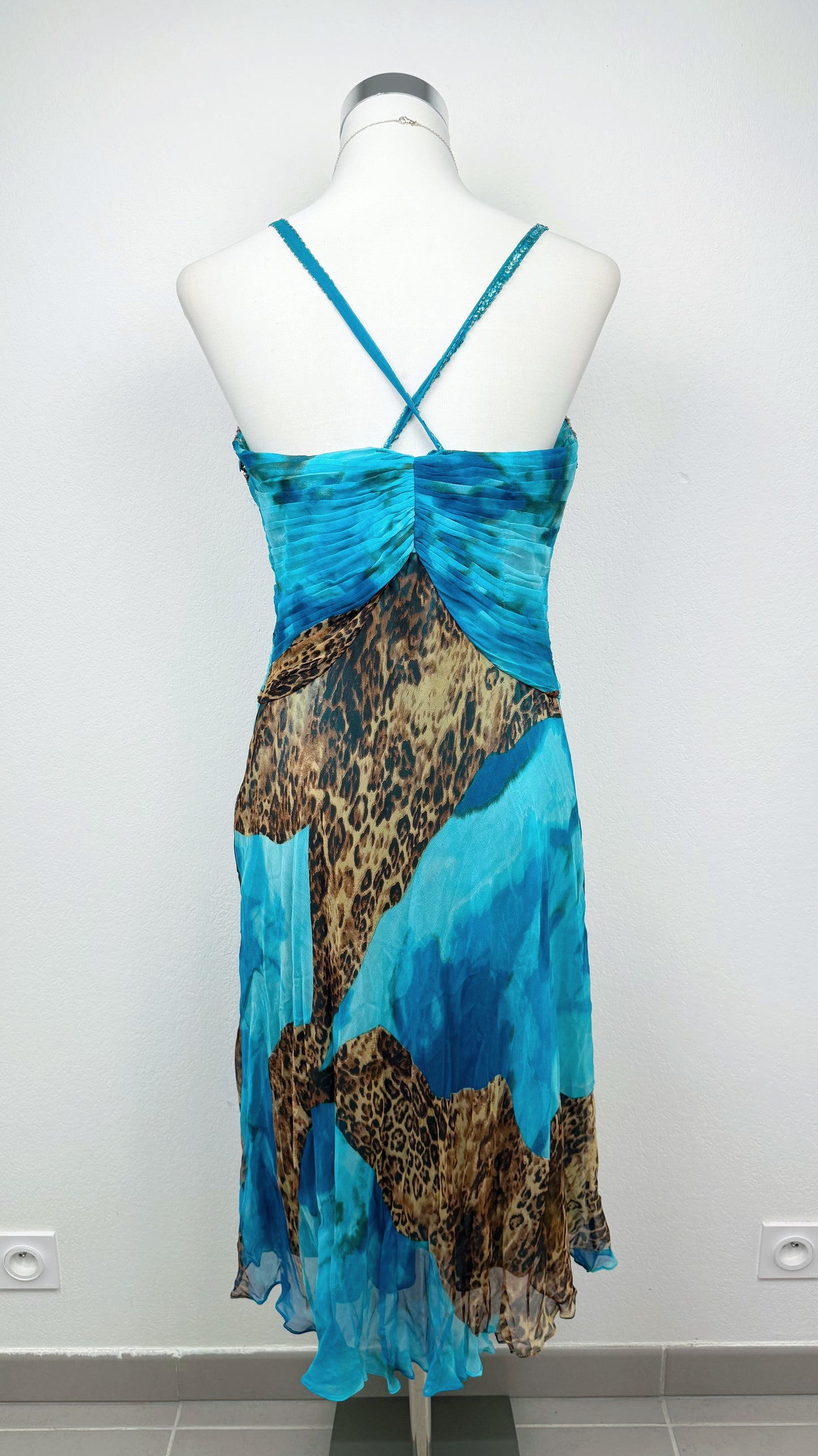 Nerissa Wild Ocean Silk Dress