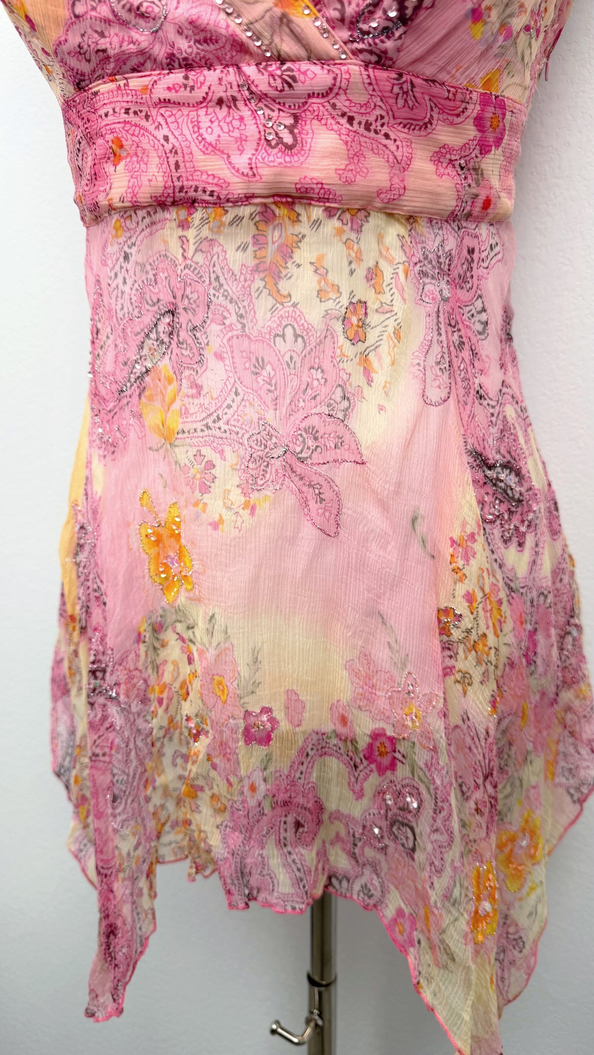 Cavalli Pink Paisley Fairy Top