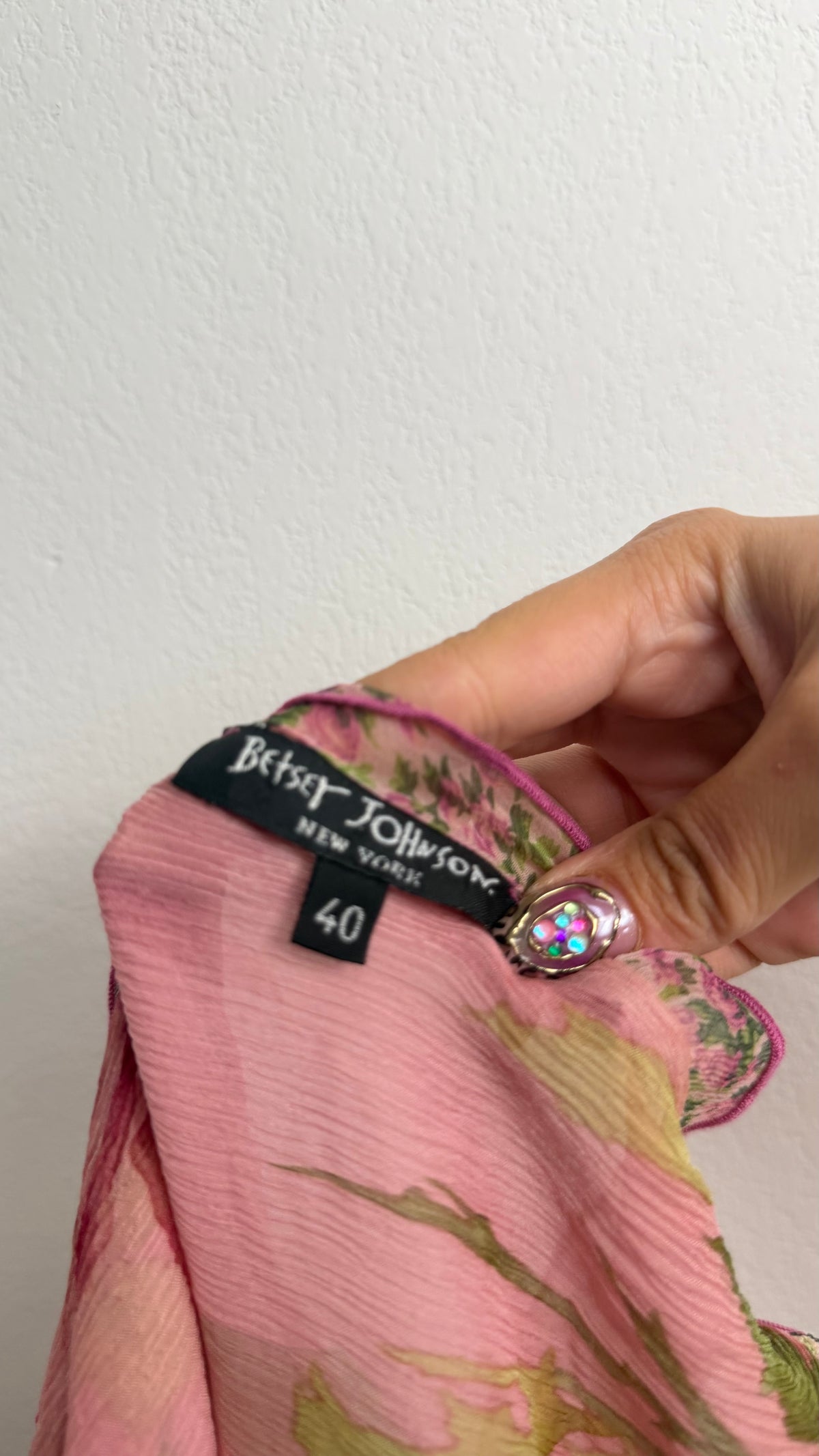 "Rory” Iconic Rare Betsey Johnson Silk Dress