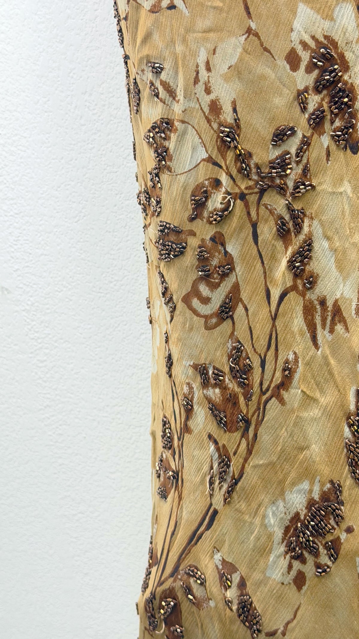 The Gilded Woodland Silk Dress