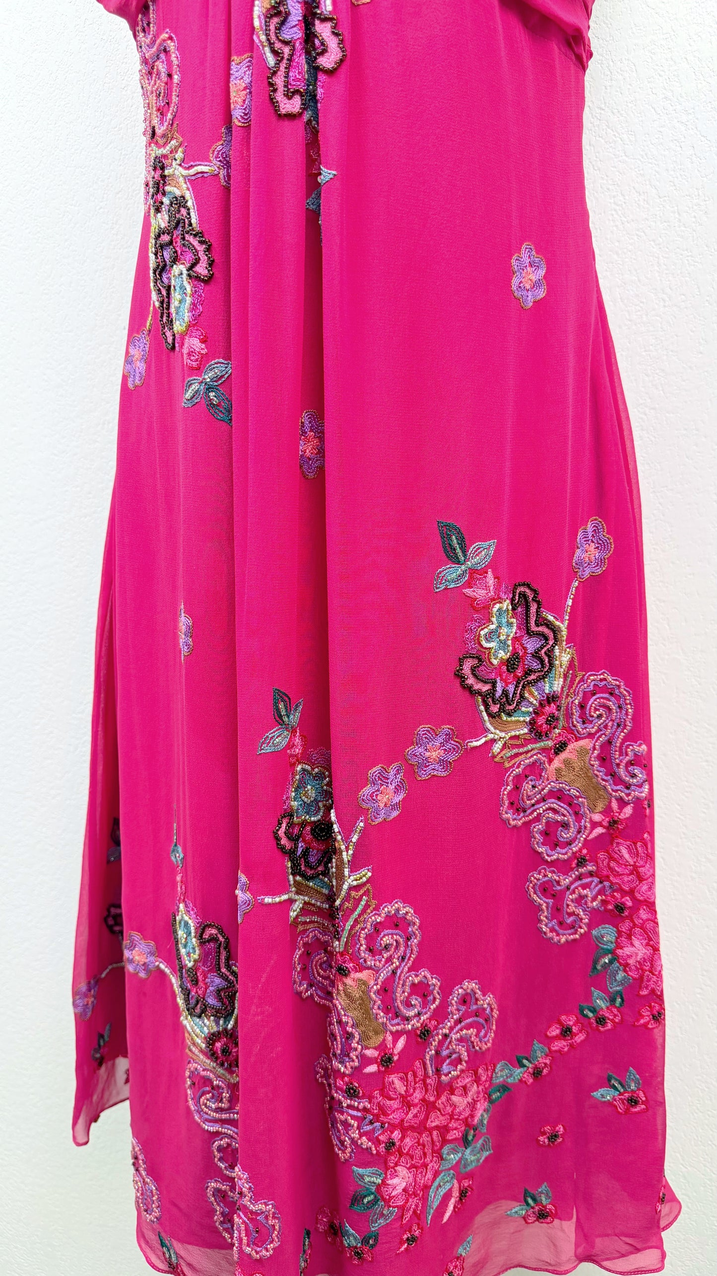 Aftershock Fuchsia Blossom Silk
