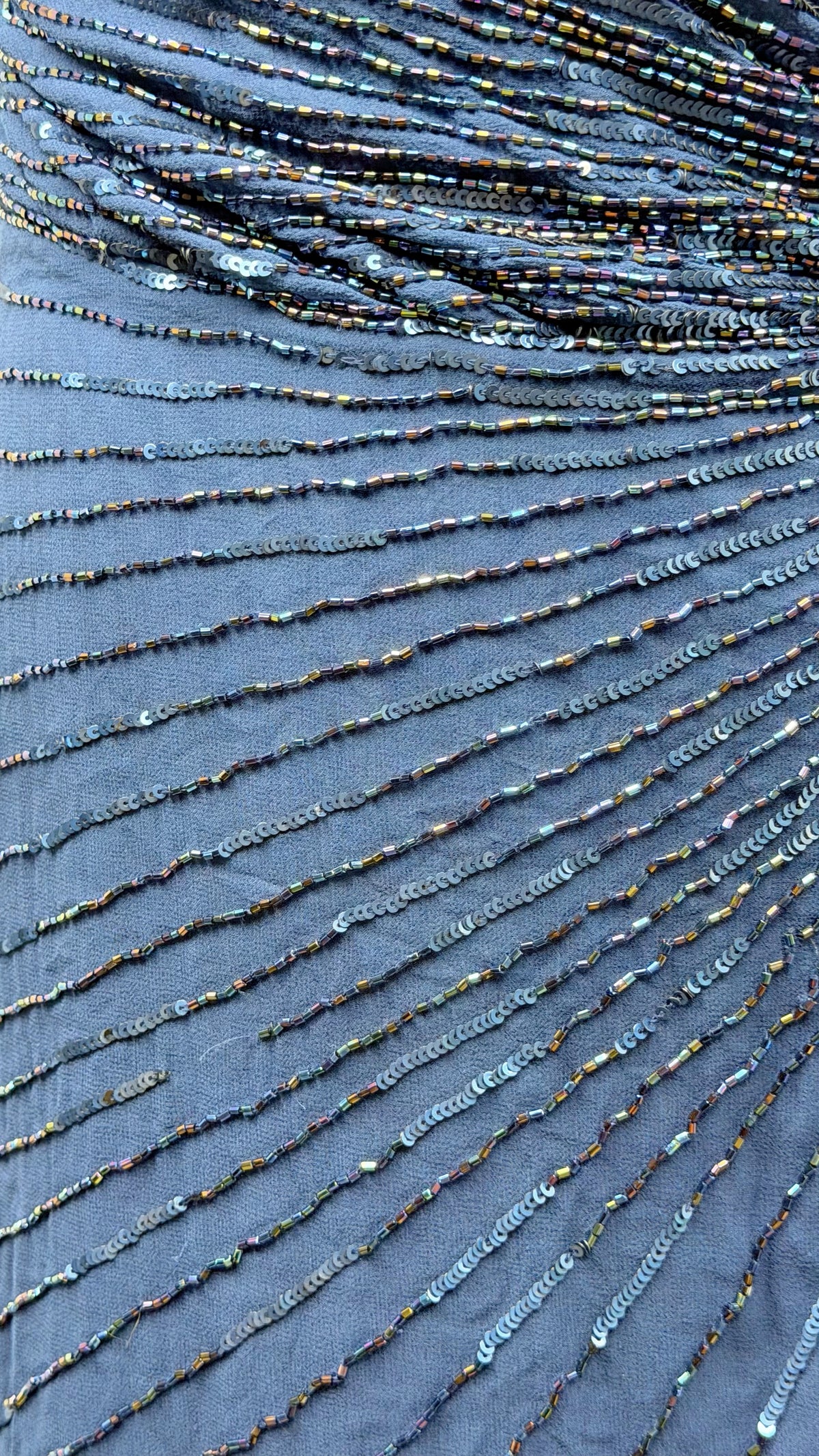 The Midnight Starlight Silk Dress