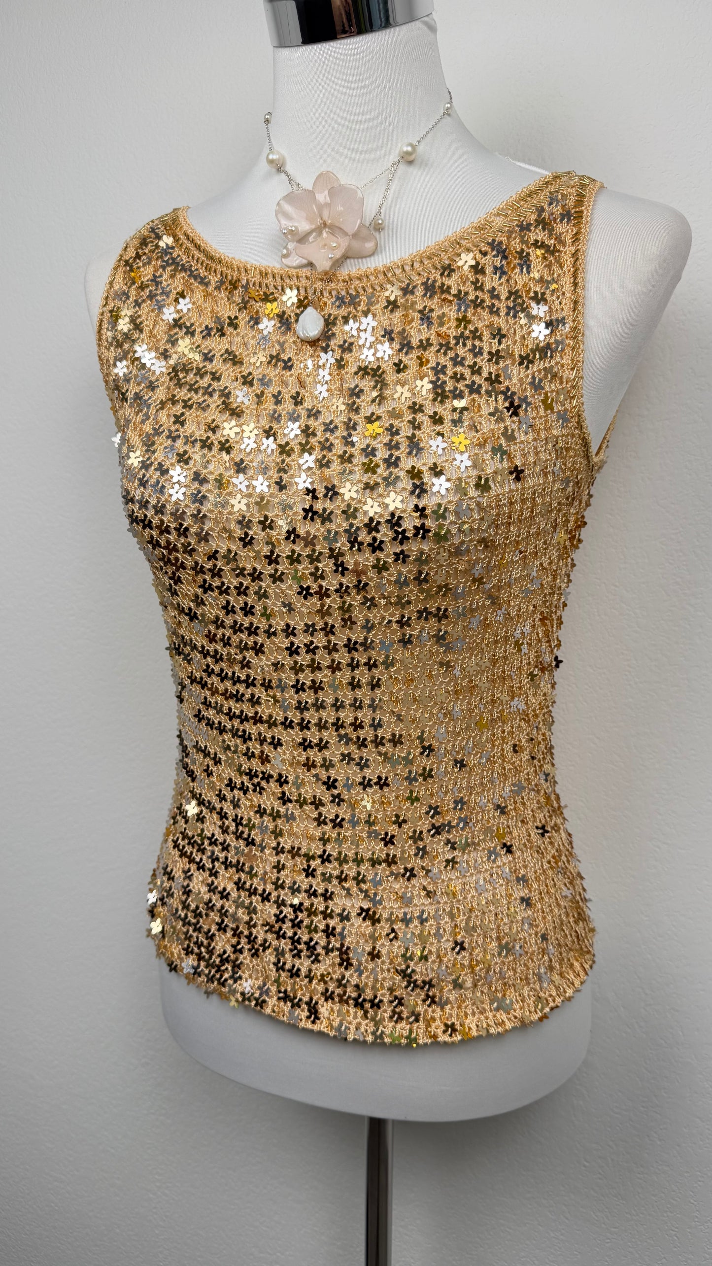 Golden Stardust Top