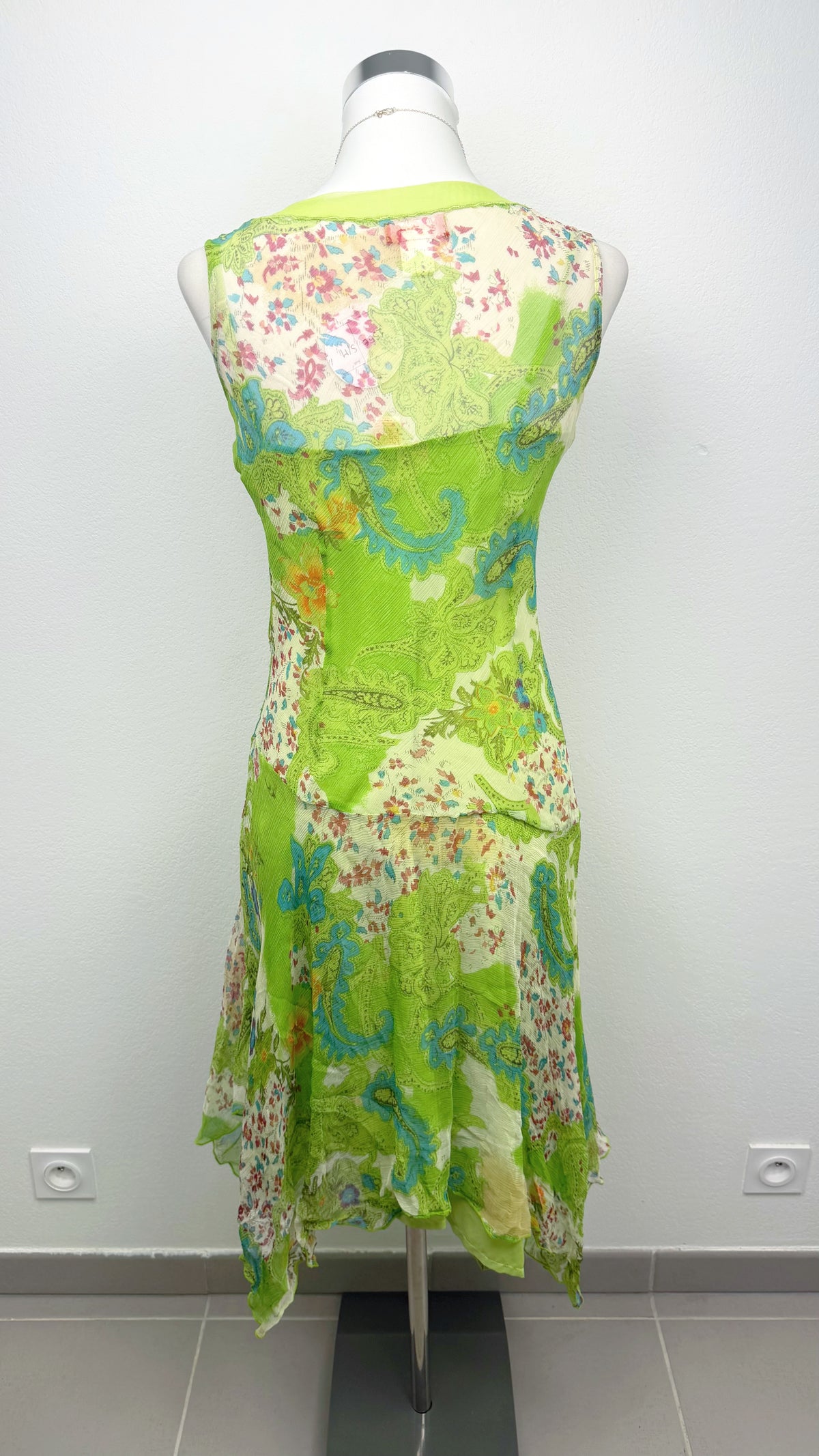 The Derhy Lime Enchantment Dress