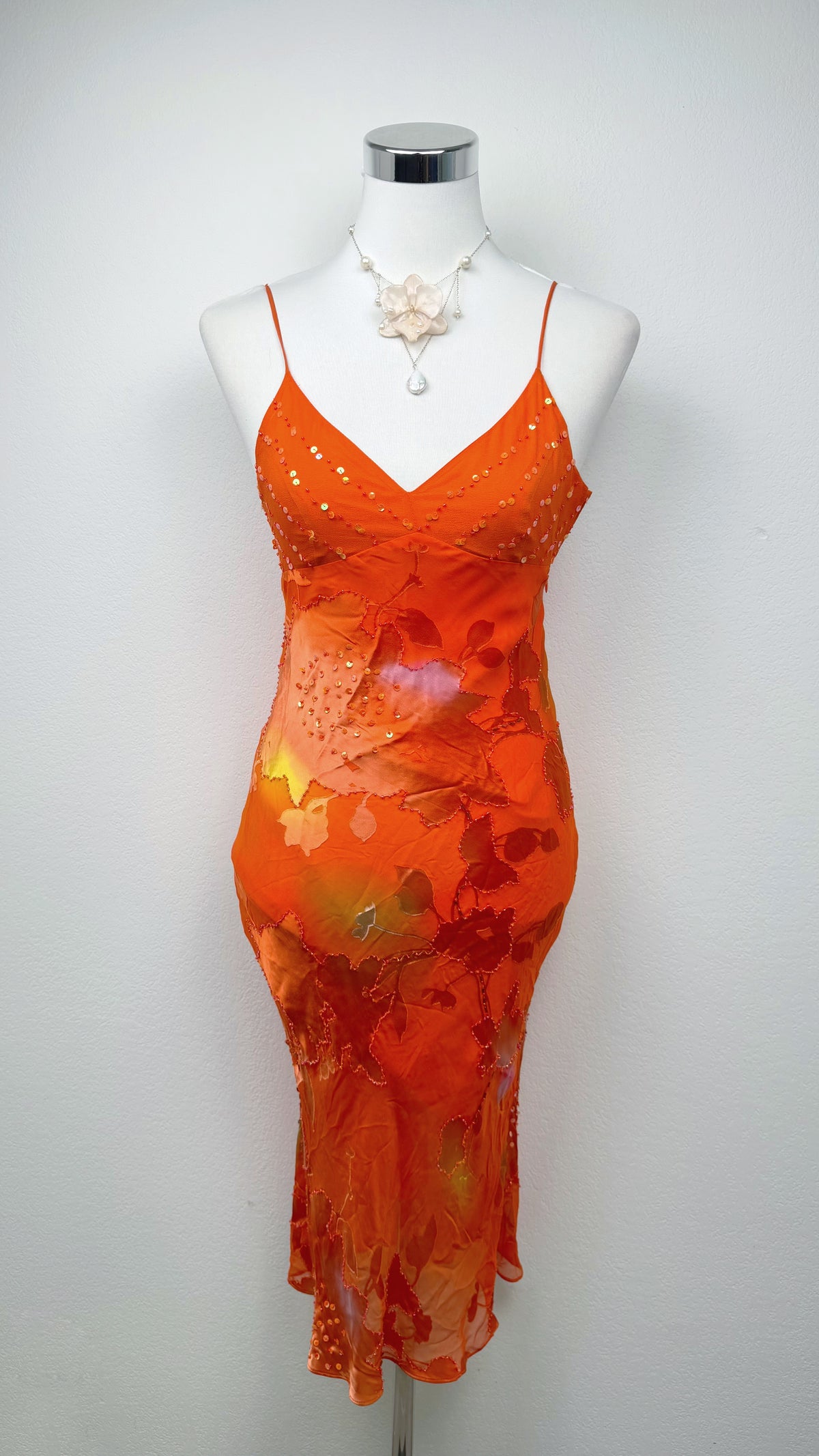 Sunset Fairy Beaded Dress