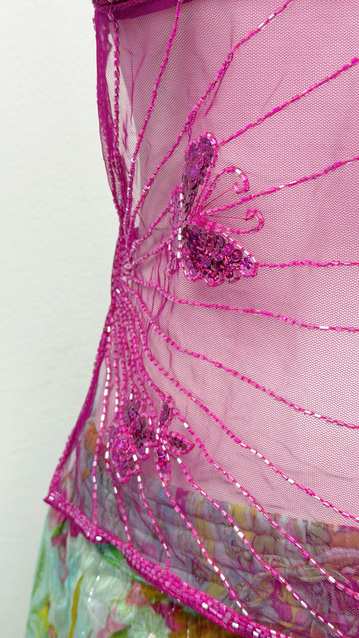 The Fuchsia Butterfly Fairy Top