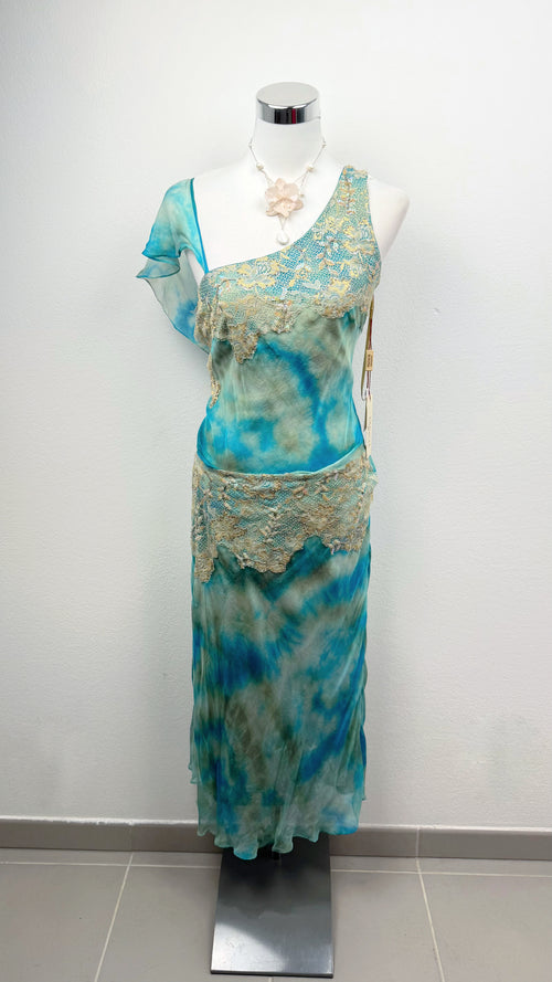 The Atlantis Mermaid Silk Dress