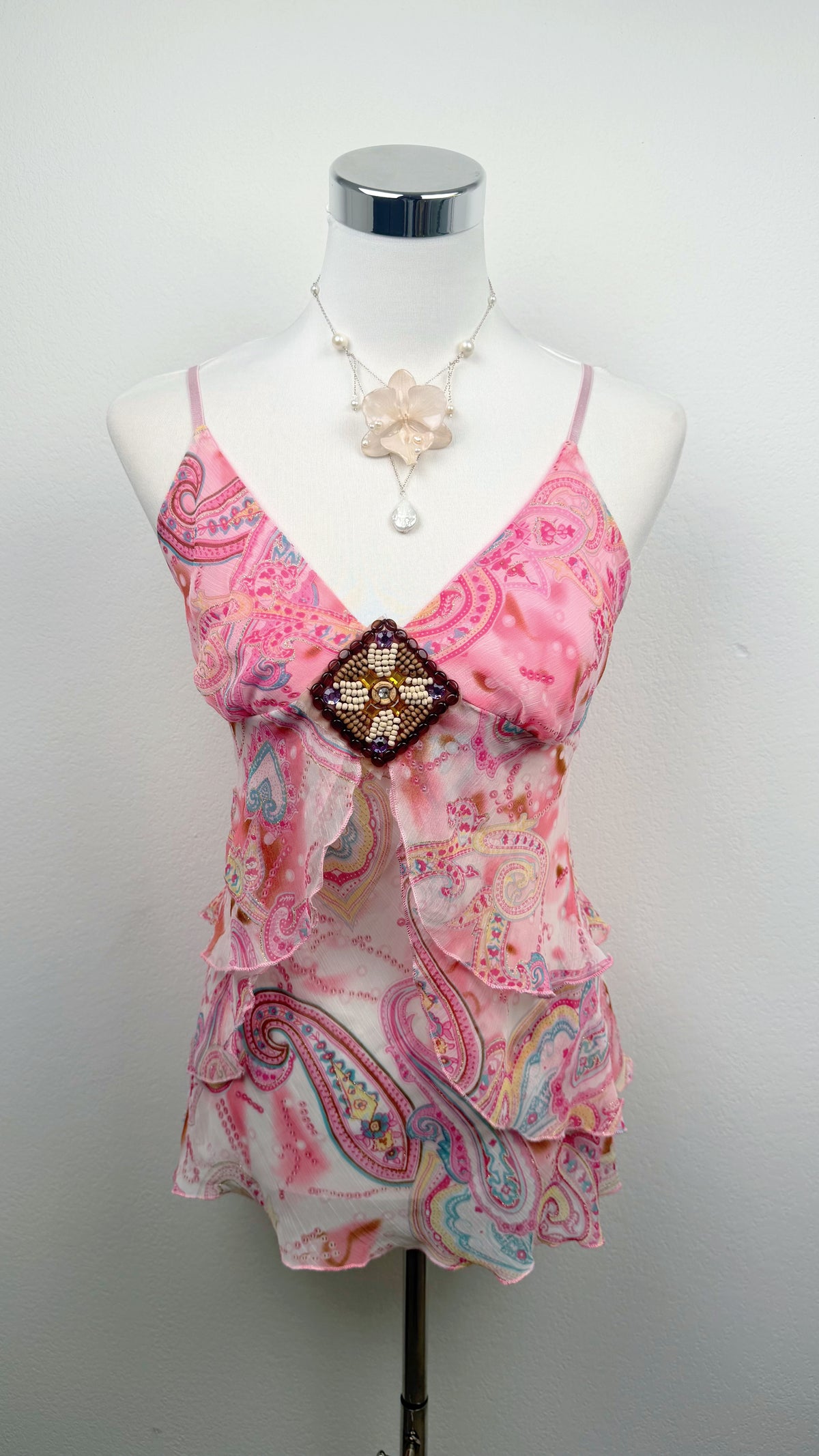 The Rainbow Paisley Fairy Top