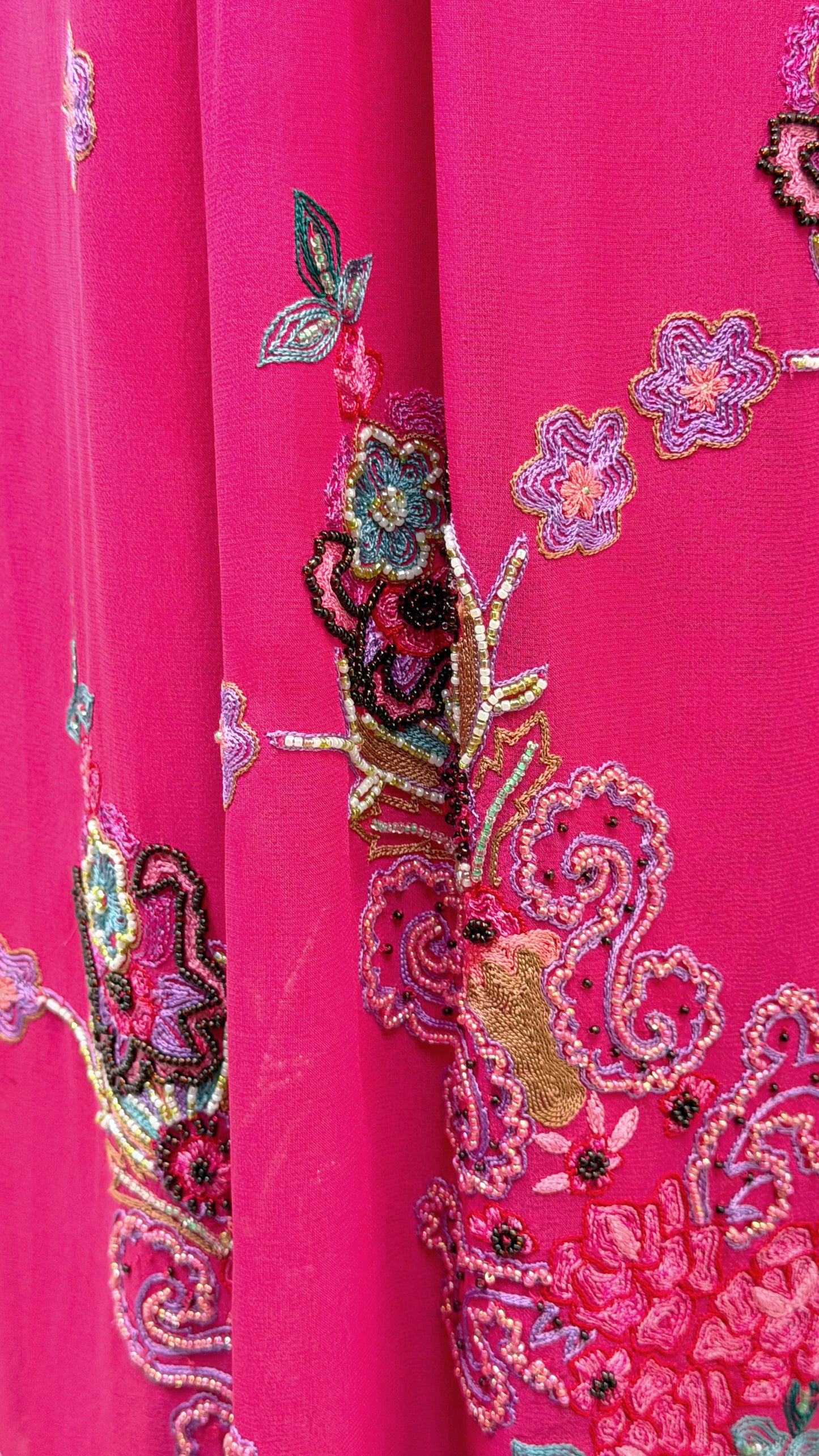 Aftershock Fuchsia Blossom Silk
