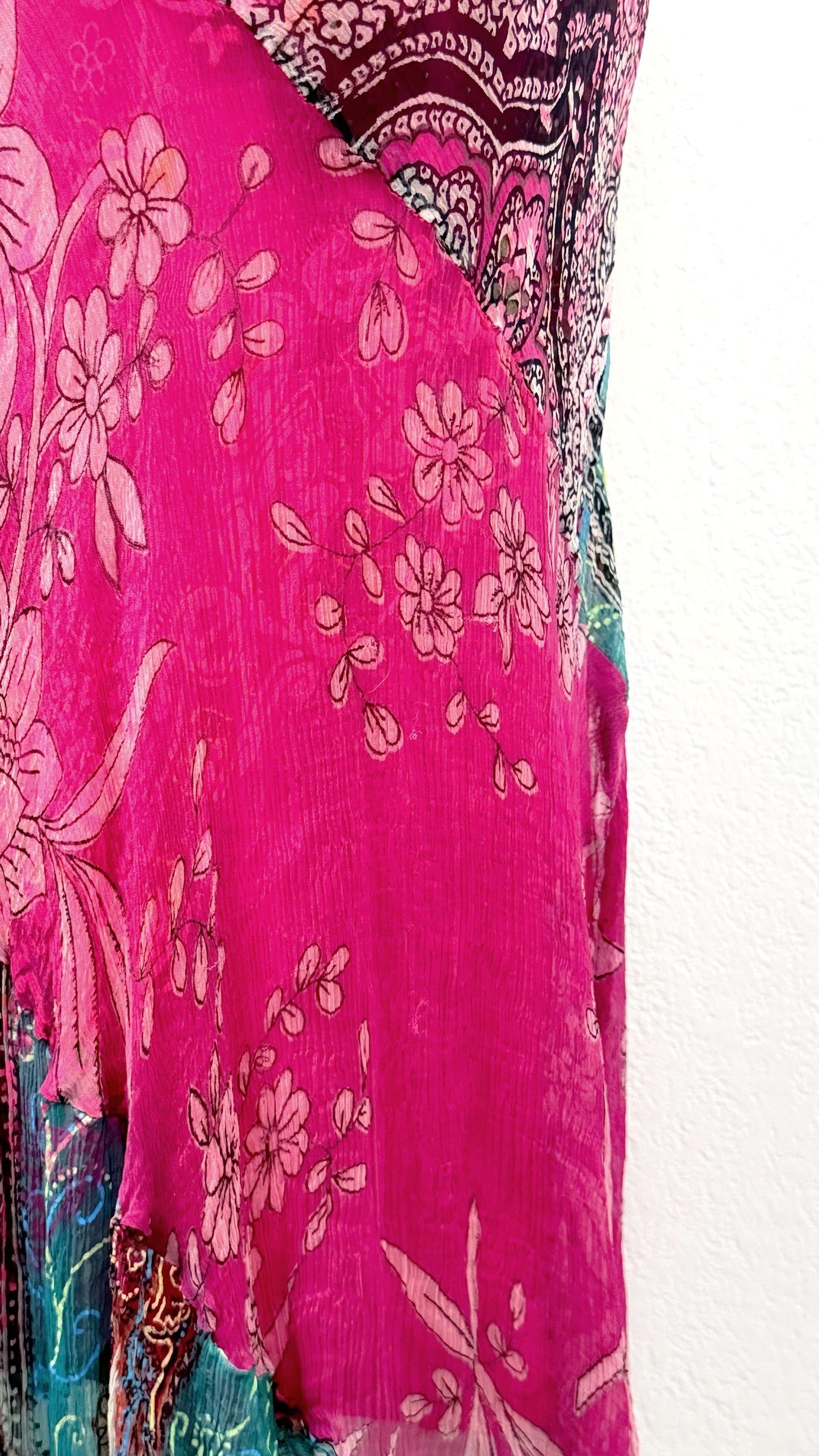 Derhy Pink Lagoon Paisley Dress