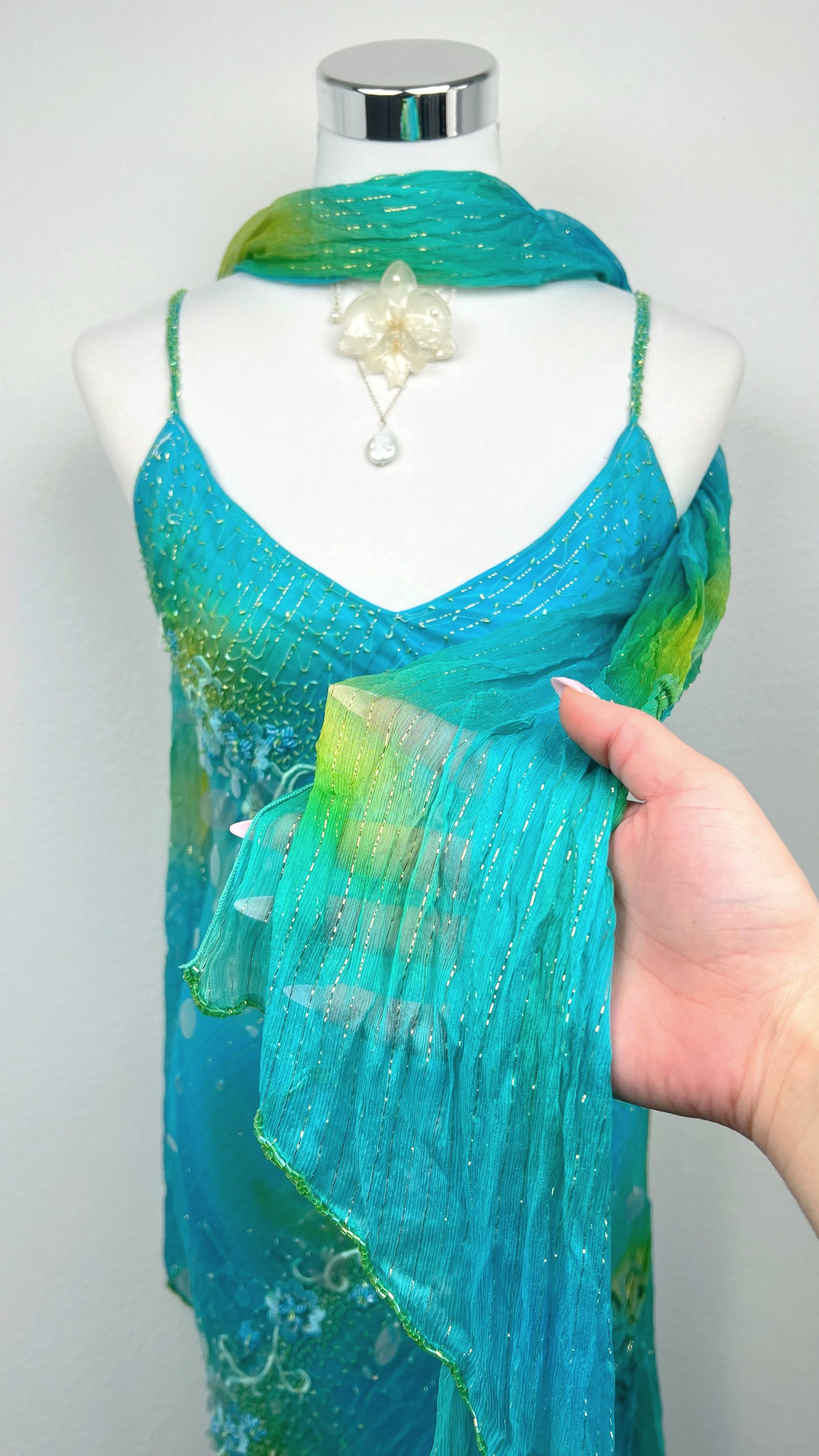Ocean Mist Lily Dress