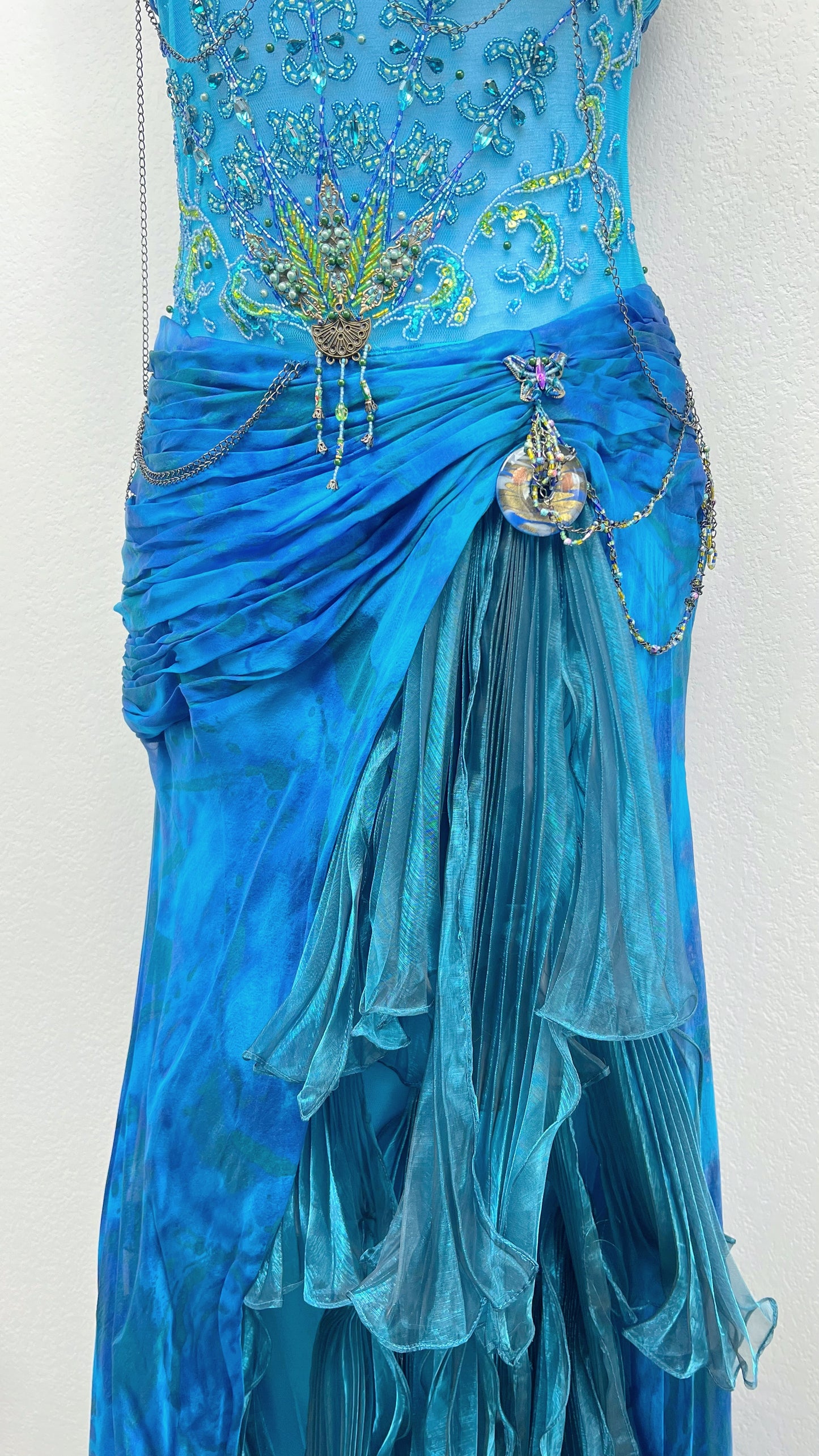 Sapphire Abyss Gown