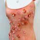 Peach Blossom Couture Gown