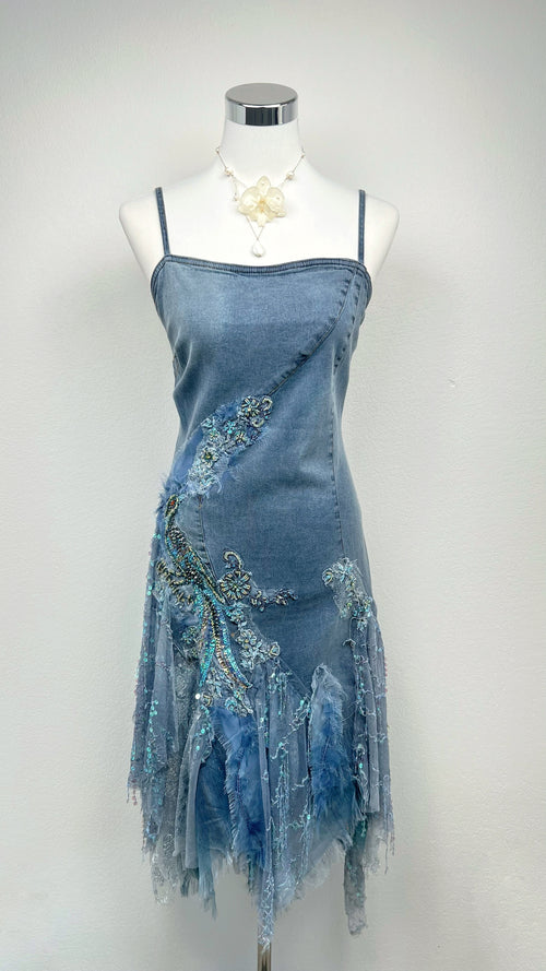 Bluebell Faerie Denim Dress