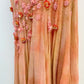Peach Blossom Couture Gown