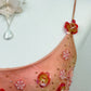 Peach Blossom Couture Gown