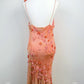 Peach Blossom Couture Gown