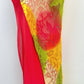 Sunset Bloom Silk Gown