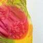 Sunset Bloom Silk Gown